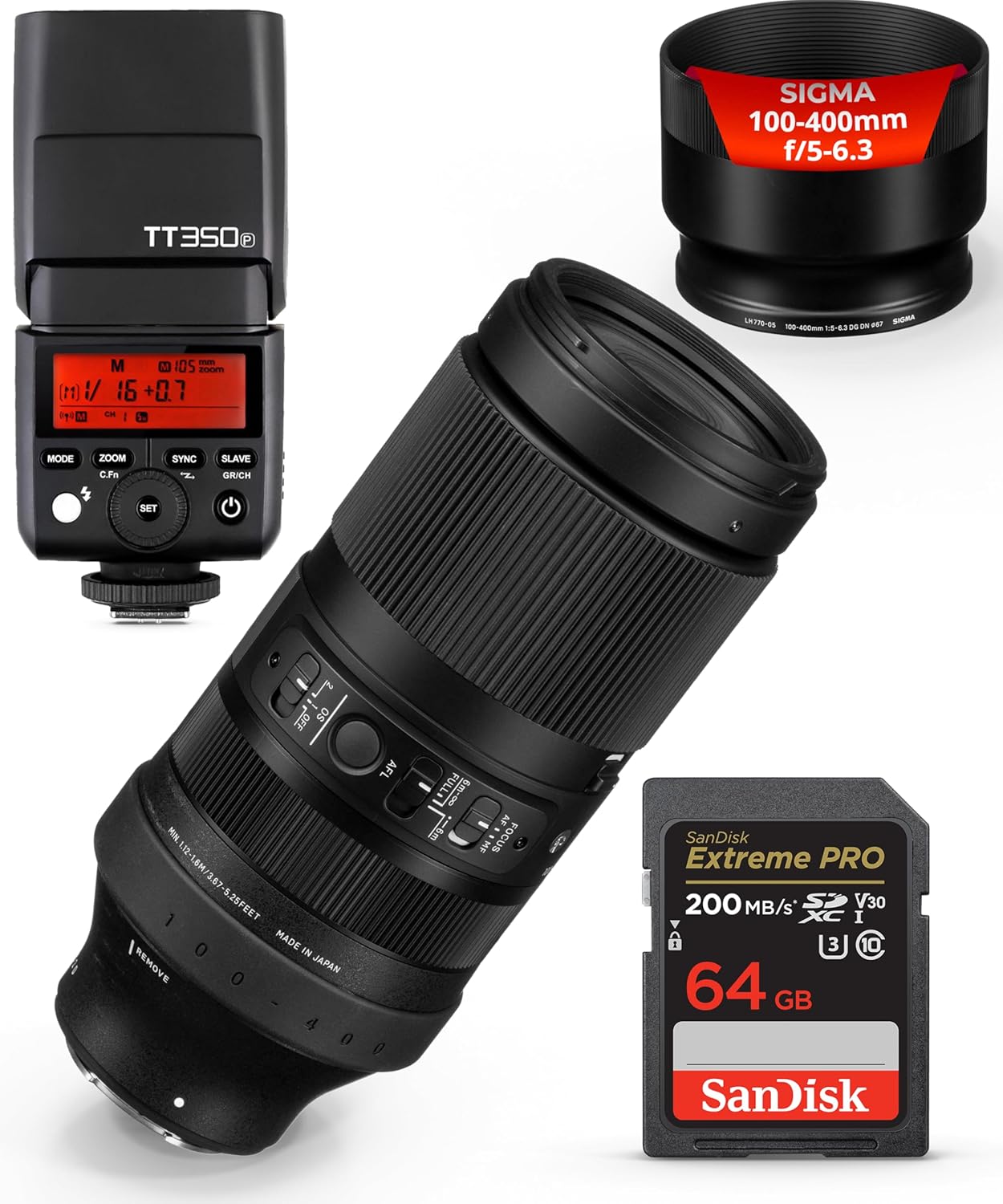 Sigma 100-400mm F5-6.3 DG DN OS Contemporary - Sony E Fit